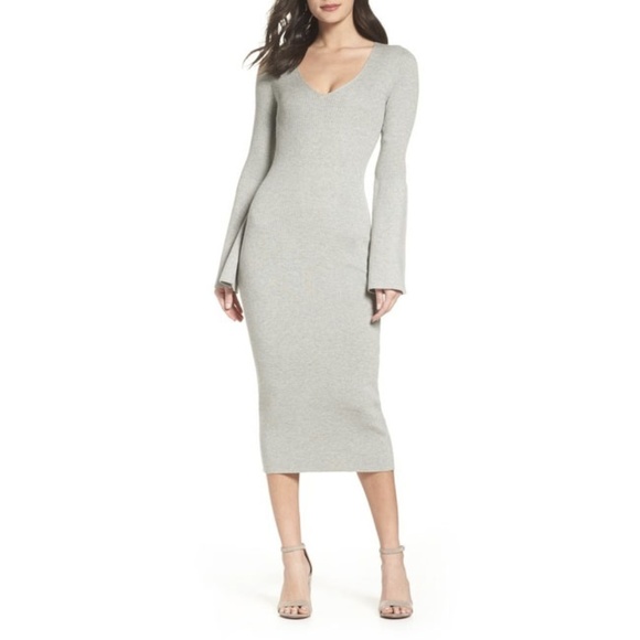 French Connection Dresses & Skirts - French Connection Virgie Knit Midi Dress Sz 8